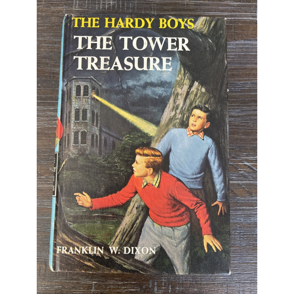 Vintage The Hardy Boys The Tower Treasure Book 1 Franklin W Dixon 1959